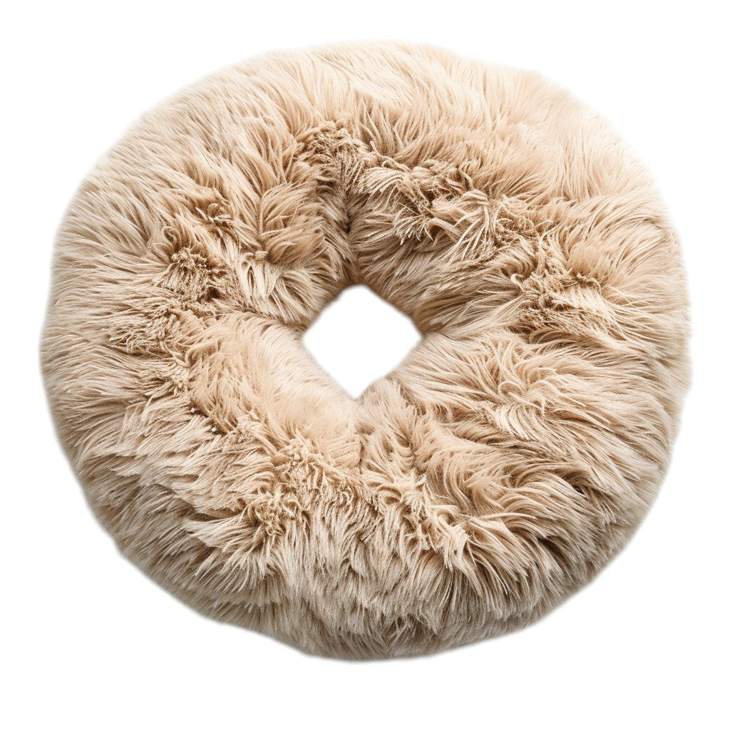 ZAVEMON CloudComfort Calming Pet Bed - Orthopedic Deep Sleep Nest