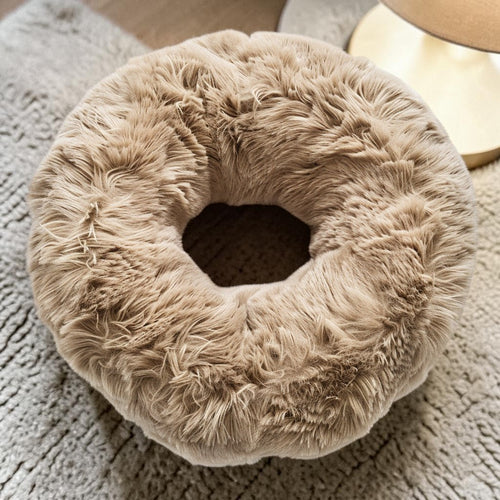 ZAVEMON CloudComfort Calming Pet Bed - Orthopedic Deep Sleep Nest