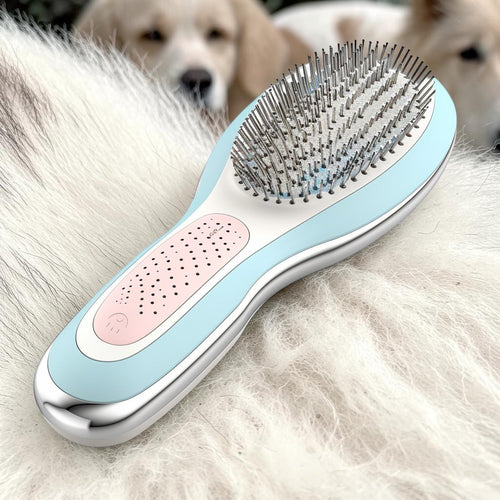 ZAVEMON One-Click Self-Cleaning Slicker Brush - Professional Grooming Tool
